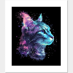 cat Posters and Art